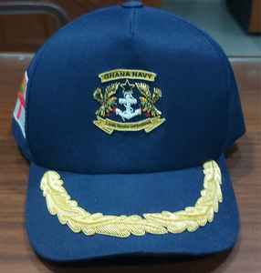 Venta al por mayor de los hombres verde de Ghana azul marino gorra sombrero con logotipo personalizado insignias bordadas a mano para el uso diario y al aire libre - Product Image 4