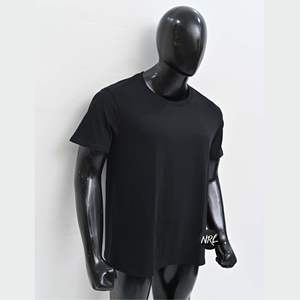 Venta al por mayor camisetas de hombre de secado rápido Atlético Activewear Casual de alta calidad 100% algodón transpirable logotipo personalizado de corte Suelto - Product Image 3