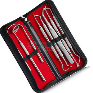 Détartreur de chirurgie dentaire Kits de détartrage de haute qualité Kits de détartrage en acier inoxydable Meilleur prix pour la vente en ligne - Product Image 1