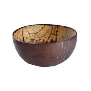 Cuencos redondos de cáscara de coco Natural 100%, vajilla hecha a mano para frutas, Colección Premium de cuencos de coco - Product Image 3