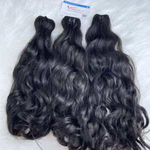 Offre Spéciale été 2024 Remy vierge naturel ondulé Machine Double trame Extensions de cheveux vietnamien cheveux prêt à expédier humain 1 - Product Image 4