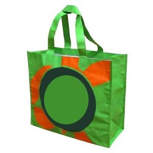 Eco-Friendly Custom Logo Printed PP Woven Tote Bag Reusable Handbag Long Handle Fashionable Packing Gift Design 14 Shopping Bags - Product Image 1