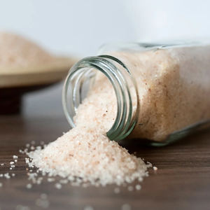 Cristaux de sel de l'Himalaya rose clair naturel de qualité supérieure Assaisonnement alimentaire solide Sel non raffiné Grain fin 1000g Sac transparent - Product Image 6