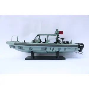 Military boat ZH-1300 INTERCEPTOR WOODEN BOATS MODEL / SAILING BOAT MODELS / HANDMADE CRAFTS FOR DECORATION