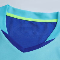 Conjunto de Camiseta y Pantalones Cortos de Fútbol para Hombre, Transpirable, que Absorbe la Humedad, 100% Poliéster, Cintura Elástica, Ajuste Cómodo, Alta Calidad
