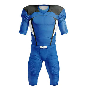 Uniforme de fútbol con logotipo personalizado Conjunto de camiseta americana transpirable a la moda en diferentes colores - Product Image 2