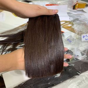 Brun foncé brut indien Remy naturel cheveux humains Bundle Extension Top Style Wave Double poids matériel DHL vendeur - Product Image 1