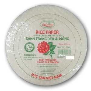 ROULEAUX DE PAPIER DE RIZ VIETNAMIEN/TAILLE 16, 18 ,22, 31 cm/PRIX DE GROS/PERSONNALISER L'EMBALLAGE - Product Image 1