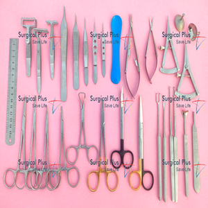 Juego de Instrumentos de Blefaroplastia para Cirugía Oftálmica, Oftalmología, Juego de 30 Piezas - Product Image 1