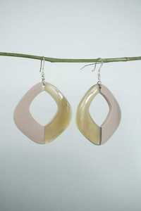 Pendientes de cuerno de búfalo naturales de primera calidad hechos a mano 100%, artesanías naturales ecológicas - Product Image 4