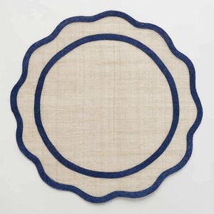 Mantel Individual de Lino para Niños con Lindo Bordado para Comer en Familia, Decoración del Hogar, Reutilizable, Lavable y Duradero - Product Image 3