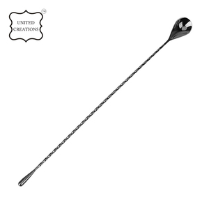 40cm Stainless Steel <b>Cocktail</b> <b>Stirrer</b> Bar for Party Bartending & Home Use Mixing Spoon & PC Material - Product Image 5