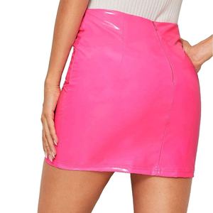 Falda de cuero de algodón de alta calidad para mujer, traje informal de invierno, ropa larga de moda para exteriores, elegante, superventas, proveedor asequible - Product Image 6