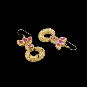 Último fabricante de pendientes de moda de latón, proveedor de pendientes de fusión chapados en oro para niñas y mujeres, regalo - Product Image 3