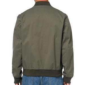 Nouvelle arrivée Veste bomber d'hiver pour homme, coupe slim, en crochet, manches longues, décontractée, personnalisable, vente en gros, rembourrage en coton, respirante, lavée - Product Image 5