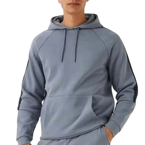 Survêtement pour homme tendance et à la mode, coupe ajustée, grande taille, respirant, séchage rapide, vêtements d'entraînement confortables, fermeture éclair, service OEM - Product Image 3