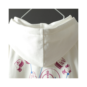 Haute qualité coton français éponge surdimensionné à capuche Street Wear épais polaire indéfini goutte épaule plaine blanc personnalisé hommes sweats à capuche - Product Image 4