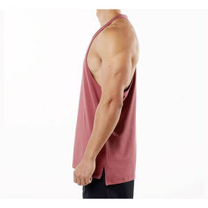 Camiseta sin Mangas Deportiva para Hombre, Tejido Elástico Transpirable, Talla Grande, Secado Rápido, para Verano, Correr, Nadar, Gimnasio, Playa, Precio al por Mayor - Product Image 3