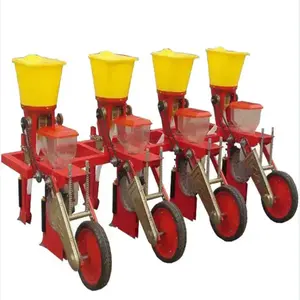 Fournisseurs de tracteur de haute qualité Engrais de maïs semoir à 4 rouleaux Machine à planter le maïs en stock Prêt pour Shipmen