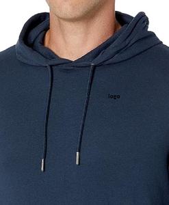 Fabrication de sweats à capuche personnalisés de haute qualité pour hommes conception personnalisée vêtements pour hommes sweat-shirt polaire à capuche 100% coton - Product Image 2