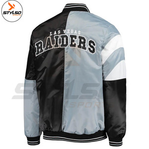 Custom Made Satin Varsity <b>Jacket</b> XL Size Hooded Letterman Style <b>for</b> Winter <b>for</b> <b>Baseball</b> Fans - Product Image 4