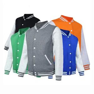 OEM vente entière personnalisé multicolore baseball uniforme entraînement doudoune veste jeans pour homme veste - Product Image 6