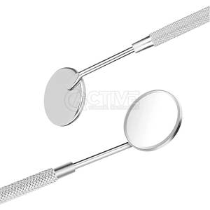 Espejo de boca Dental profesional Cabeza desmontable Mango de acero inoxidable Espejo dental duradero con mango - Product Image 2