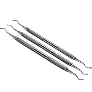 Kunden spezifische Dental Explorer Scalar Probe Spiegel Polish Dental Hoe Dental Sichel Sonden aus Edelstahl