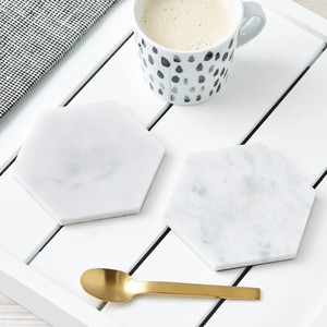 Juego de posavasos de mármol más vendidos, posavasos de piedra natural para bebidas frías y calientes, perfectos para mesas de centro y decoración de comedor - Product Image 6