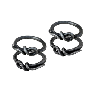 Napkin Ring Sliver <b>Matte</b> Wedding Banquet Birthday Party <b>Table</b> Decoration Accessories Wholesale Supplier - Product Image 1