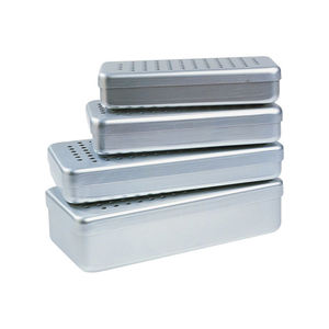 Boîte en aluminium perforée pour instruments médicaux, conception personnalisée, meilleur design, instruments dentaires - Product Image 3