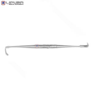 Instrumento de retracción de tejido quirúrgico Manual de 16,0 cm de alta calidad, Retractor afilado de doble extremo, Medic Premium - Product Image 4