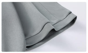 เสื้อยืดผู้ชายแขนสั้นแห้งเร็วเสื้อกีฬาเสื้อโค้ชฟิตเนสเสื้อถักระบายอากาศสำหรับผู้ชาย - Product Image 6