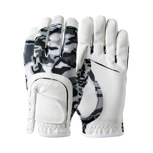 ถุงมือกอล์ฟพรีเมี่ยมสำหรับผู้ชาย, ถุงมือหนัง Cabretta ระบายอากาศได้ดีไม่ลื่นโลโก้ที่กำหนดเองสำหรับมือซ้ายและขวาสำหรับถุงมือกีฬา - Product Image 6