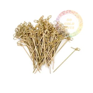 Brochetas de bambú anudadas al por mayor | Solución natural y biodegradable - Product Image 3