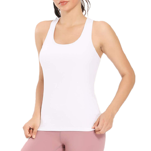 Camisetas sin mangas de talla grande personalizadas para mujer, precio al por mayor, ropa de estilo sexy y de entrenamiento deportivo informal, directo del proveedor de Bangladesh - Product Image 4