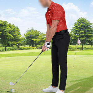 เสื้อโปโลกอล์ฟแห้งเร็ว ระบายความชื้น แขนสั้น ผ้าโพลีเอสเตอร์ สำหรับเล่นกีฬา มีปก - Product Image 6