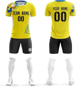 Conjunto de ropa de fútbol personalizada al por mayor, camisetas y pantalones cortos transpirables de excelente calidad para mujer, camiseta de último diseño para hombre, novedad de 2025 - Product Image 5