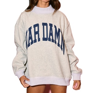 Suéter de Cuello Alto Sólido, 100% Algodón, Ligero, de Secado Rápido, con Logotipo Personalizado, Estilo Pullover, Servicio OEM - Product Image 1