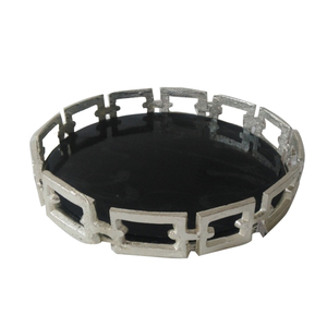 Caja de Joyería de Cristal Plateado con Cuentas, de Alta Calidad, Especial y Costosa, para Regalo de Boda - Product Image 4