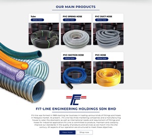 Tùy Chỉnh Cắt PVC Ống Đôi Hàn Ống Ống Ánh Sáng Áp Lực Kháng Bụi Bộ Sưu Tập Hệ Thống Mịn Cung cấp Ống Cao Su - Product Image 5