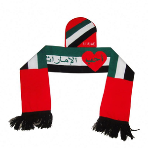 Écharpe d'hiver personnalisée de la meilleure qualité pour les musulmans, design joyeux à franges longues, 100% acrylique, style jacquard léger - Product Image 4