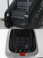 Steppeur commercial SK, équipement de fitness pour les escaliers, équipement de salle de sport pour les entraînements cardio avec écran LED et niveaux de vitesse réglables