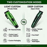 Juego de Cortapelos y Recortadora de Pelo OEM ODM para Marcas de Peluquería con Rendimiento de 7200 RPM y Cuerpo de Aleación de Aluminio