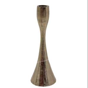 Candelabros de Latón y Aluminio para una Sola Vela, Centros de Mesa, Portavelas para Decoración de Mesa - Product Image 4