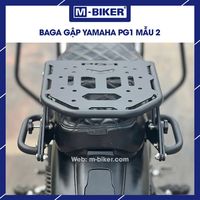 M-Biker Vit Nam PG1 Compatible Yamaha PG-1 Porte-sac de casque de moto pliable en acier de haute qualité Nouvelle version