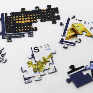 Puzzle éducatif personnalisable de 1000 pièces sur le tableau périodique des éléments, jouet allemand DIY pour le divertissement - Product Image 6