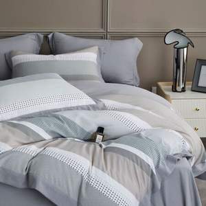 TNL Selina TC9022 Ensembles de housse de couette quatre pièces personnalisés pour le mariage Â ¥ 600s Nombre de fils Écologique Toutes saisons Moderne - Product Image 2