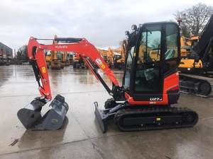 Mini pelleteuse Kubota U27-4 - Product Image 3