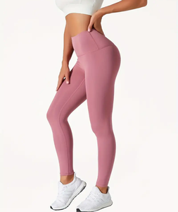 2024 logotipo personalizado levantamiento de glúteos pantalones de diseñador de cintura alta Yoga Leggings mujeres ropa deportiva logotipo personalizado gimnasio entrenamiento - Product Image 1